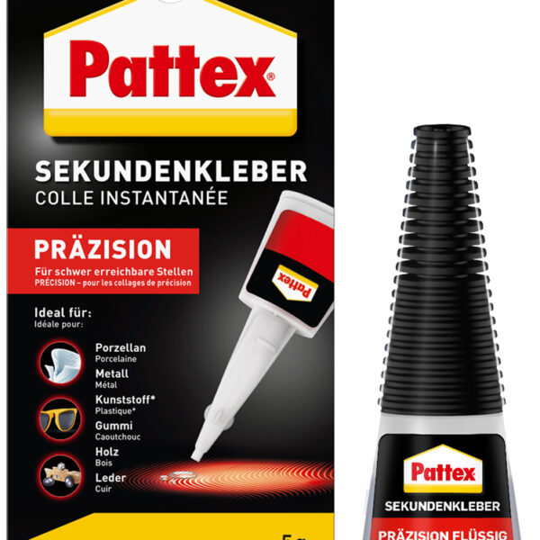 Pattex secondenlijm Precisie, 5 g tube
