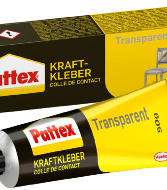Pattex krachtlijm transparant, oplosmiddelhoudend, 50 g tube