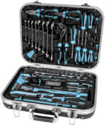 QUANTOOL gereedschapset, 120-delige koffer