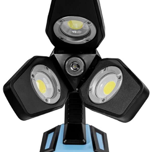 QUANTOOL LED accu-schijnwerper WORKING LIGHT, 3 vleugels