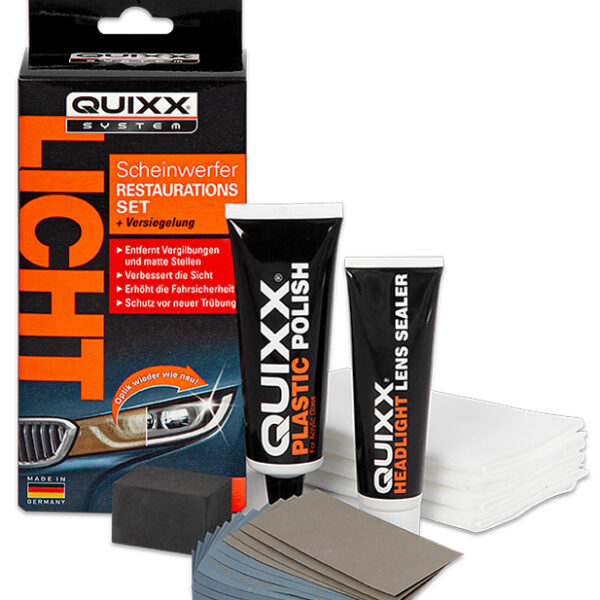 QUIXX koplampen-restauratie-kit, 19-delig