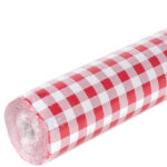 PROnappe damast tafellaken / tafelkleed 'Vichy Karo', (B)1,18 x (L)10,0 m