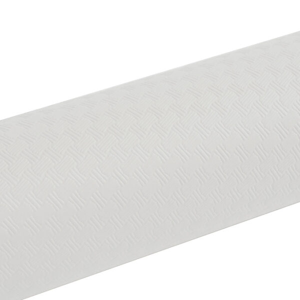 PROnappe papieren tafellaken / tafelkleed Gaufré, (B)1,18 x (L)6 m, wit