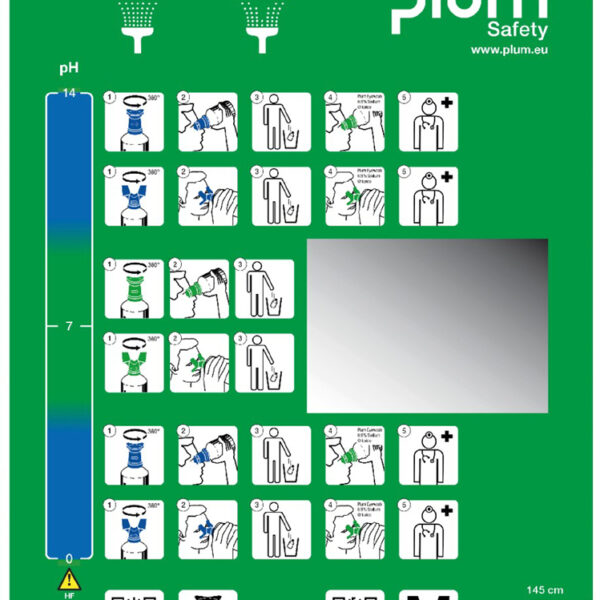 LEINA ogenspoelstation IBOX, 1x 500/1x 200 ml oogspoelmiddel