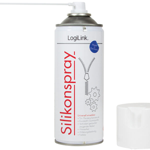 LogiLink siliconenspray, kleurloos, 400 ml