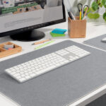 sigel muismat Eyestyle, van PET/PP, lichtgrijs/zwart