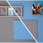 sigel muismat Eyestyle, van PET/PP, lichtblauw/donkergrijs