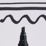 SAKURA permanentmarker Pen-touch 140, 4 mm, zwart