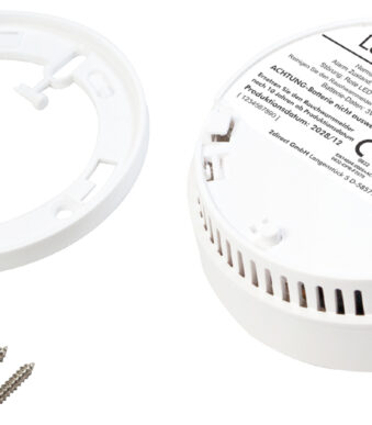 LogiLink rookmelder Longlife, wit, met Lithium batterij
