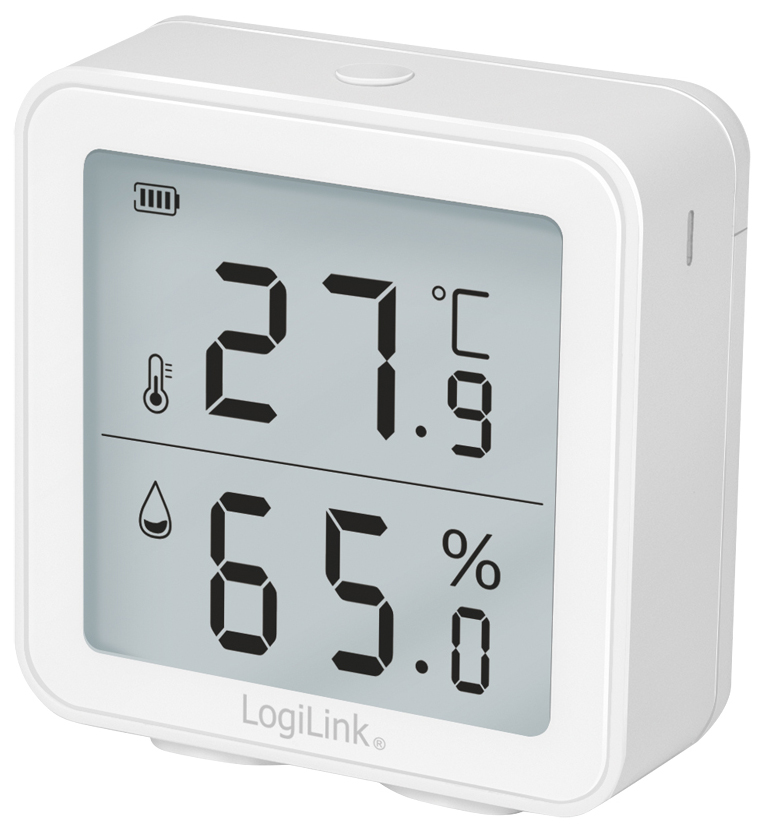 LogiLink Thermo-Hygro-meetapparaat, wit LogiLink Thermo-Hygro-meetapparaat, wit
