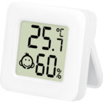 LogiLink thermometer / hygrometerset, wit, set van 3