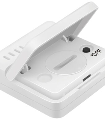 LogiLink thermometer / hygrometerset, wit, set van 3