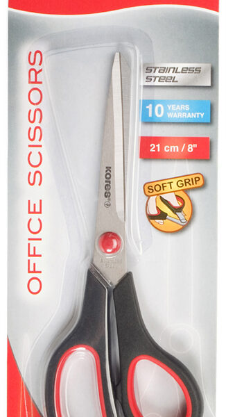 Kores universeel-schaar met Softgrip-greep, lengte: 210 mm