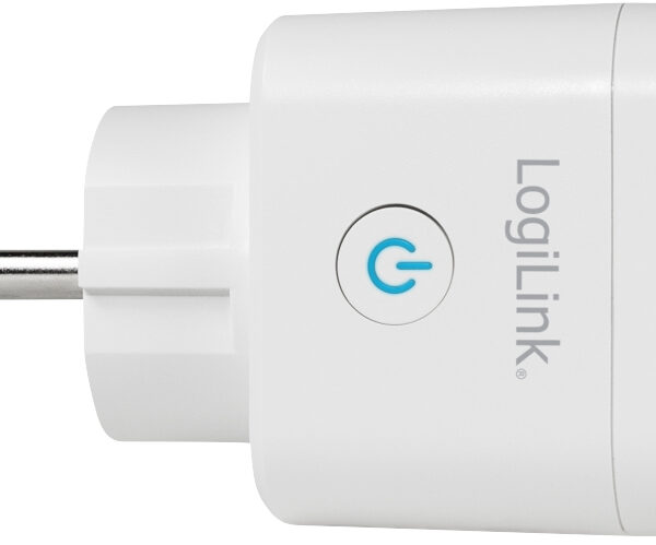 LogiLink Wi-Fi Smart Plug adapterstekker, 1-voudig, wit