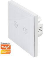 LogiLink Wi-Fi Smart muurschakelaar, 2-voudig, wit