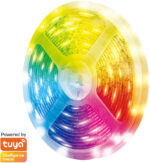 LogiLink Wi-Fi Smart RGB+W-LED-strip, zelfklevend, 5 m