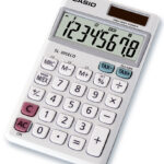 CASIO zakrekenmachine SL-305 ECO, solar-/ batterijvoeding