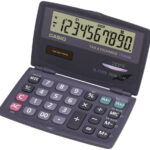 CASIO zakrekenmachine SL-210 TE, Solar-/ batterijvoeding