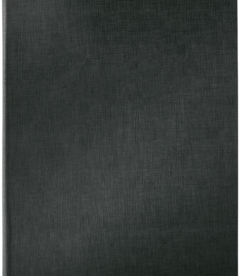 sigel menukaart-map, A4, zwart, elastiek binding, blanco