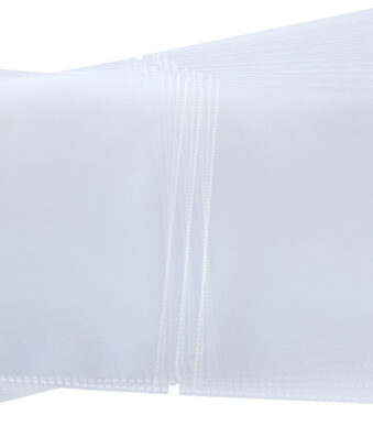 sigel dubbele hoezen, DIN A4, kunststof, transparant