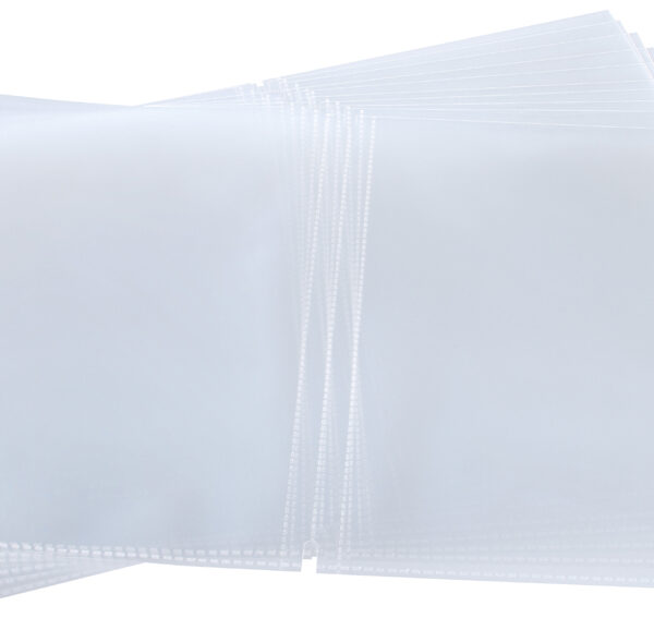 sigel dubbele hoezen, DIN A4, kunststof, transparant