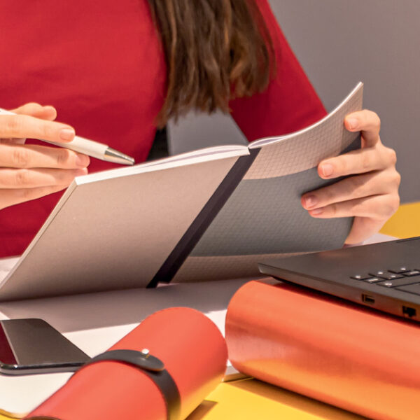 sigel notitieboek, DIN A5, gelinieerd, geel, 200 vel