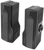 LogiLink mobiele Soundbar met Partylicht, zwart