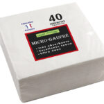 PROnappe dinerservetten, 380 x 380 mm, wit