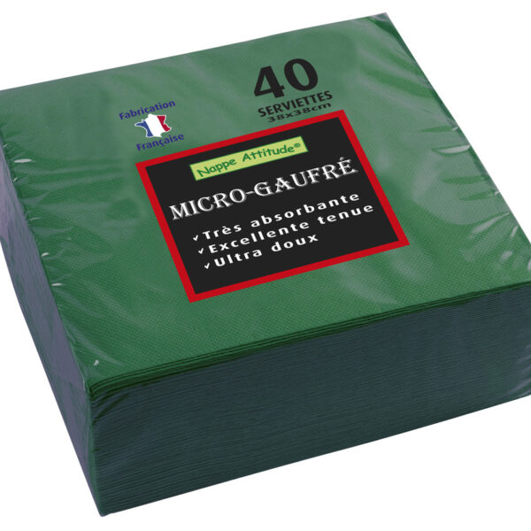 PROnappe dinerservetten, 380 x 380 mm, dennengroen