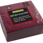 PROnappe dinerservetten, 380 x 380 mm, bordeaux