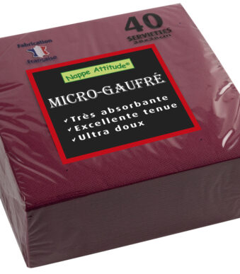 PROnappe dinerservetten, 380 x 380 mm, bordeaux