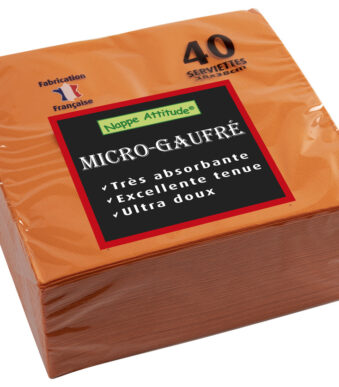 PROnappe dinerservetten, 380 x 380 mm, oranje