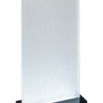 sigel LED-tafelstandaard ´luminous´, acryl, DIN lang