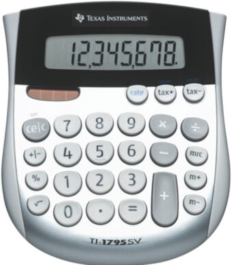 TEXAS INSTRUMENTS desktop rekenmachine TI-1795 SV