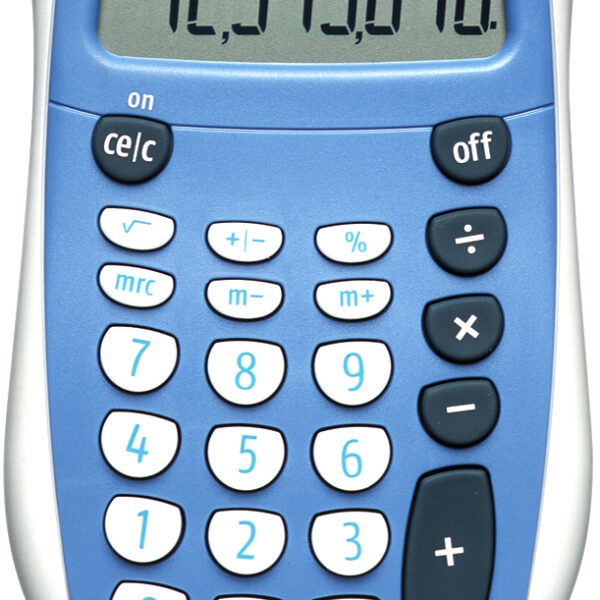 TEXAS INSTRUMENTS zakrekenmachine TI-503 SV, batterijvoeding