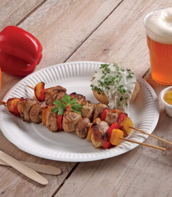 PAPSTAR kartonnen bord ´pure´, rond, diameter: 230 mm, wit