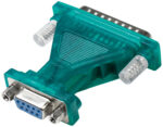 LogiLink USB 2.0 - RS232 9/25 Pol adapter met verlengkabel