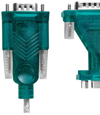 LogiLink USB 2.0 - RS232 9/25 Pol adapter met verlengkabel