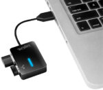 LogiLink USB 2.0 Hub Smile, 4 poorts, zwart