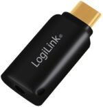 LogiLink USB-C audio-adapter, zwart