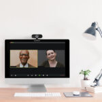 LogiLink Pro Full-HD-USB-Webcam met microfoon, zwart