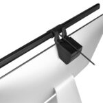 LogiLink LED-klemlamp met USB-aansluiting, zwart