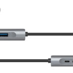 LogiLink USB 3.2 Dockingstation, 10-poorts, USB-C, zilver