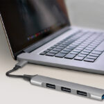 LogiLink USB 3.2 Gen 1 Slim Hub, 4-poorts, aluminium behuizing, grijs