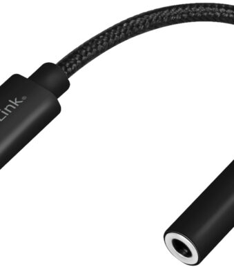 LogiLink USB-C - bus adapterkabel, 130 mm, zwart