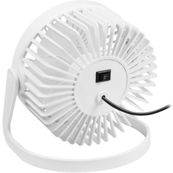 LogiLink USB-desktop ventilator, 30 dB, wit