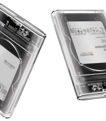 LogiLink 2,5' SATA harddisk-behuizing, USB 3.0, transparant