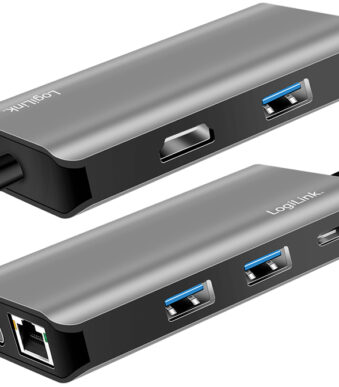 LogiLink USB 3.2 (Gen 1) Docking-Station, USB-C, 7-Port