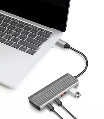 LogiLink USB 3.2 Ultra-Slim-Hub, 4-poorts, 2x USB-A, 2x USB-C