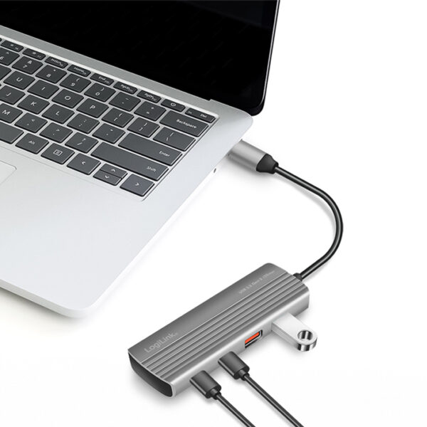 LogiLink USB 3.2 Ultra-Slim-Hub, 4-poorts, 2x USB-A, 2x USB-C